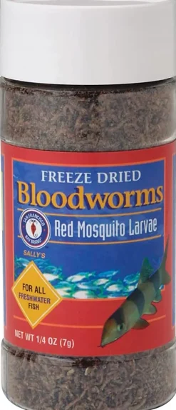 San Francisco Bay Brand Freeze Dried Bloodworms - 0.25 oz