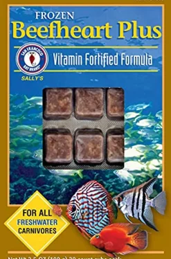 San Francisco Bay Brand Frozen Beefheart Plus - 30 Cubes - 3.5 oz