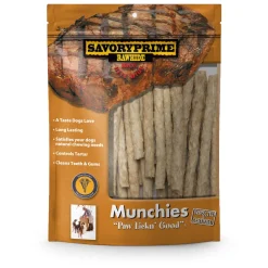 Savory Prime Munchie Sticks Dog Treats Natural - 5 in - 30 Count