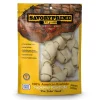Savory Prime Supreme Knotted Rawhide Bones Bagged Natural - 4-5 in - 10 pk