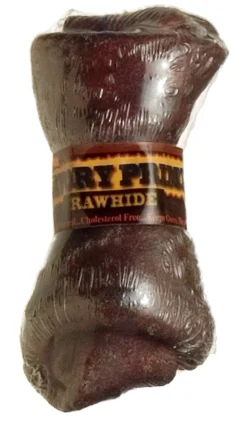 Savory Prime Supreme Knotted Rawhide Bones Bulk Beef - 4-5 in