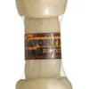 Savory Prime Supreme Knotted Rawhide Bones Bulk Natural - 6-7 in