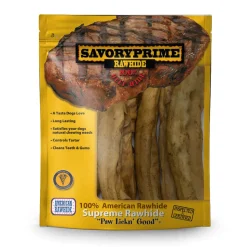 Savory Prime Supreme Rawhide Retriever Roll Chicken - 4.8 Oz - 7 Pack