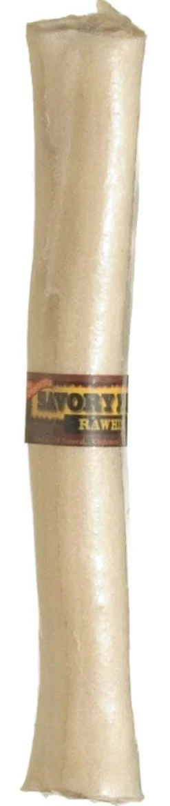 Savory Prime Supreme Rawhide Retriever Roll Natural - 9-10 in - Bulk