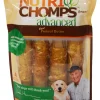 Scott Pet Nutri-Chomps Advanced Twists Peanut Butter Wrapped in Chicken Natural Dog Chew Treats - 4 Count