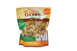 Scott Pet Nutri-Chomps Advanced Chicken Knotted Natural Dog Chew Treats - 3-4" Inches - 12 Count