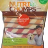 Scott Pet Nutri-Chomps Rawhide-Free Wrapped Twists Mixed Chicken Peanut Butter and Milk Natural Dog Chew Treats - 12 Count