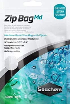 Seachem Zip Bag - 12.5" x 5.5"
