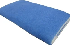 Seapora Blue Bonded Dual Density Filter Pad - 24" x 15"