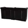 Seapora Monarch Cabinet Stand - Black - 60" x 18"