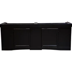 Seapora Monarch Cabinet Stand - Black - 72" x 24"