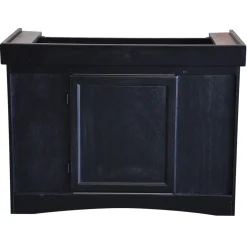 Seapora Monarch Cabinet Stand - Black - 36" x 18"