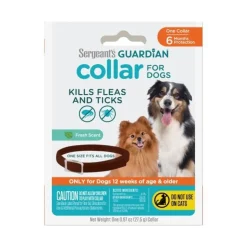 Sergeant's Guardian Flea & Tick Collar for Dogs