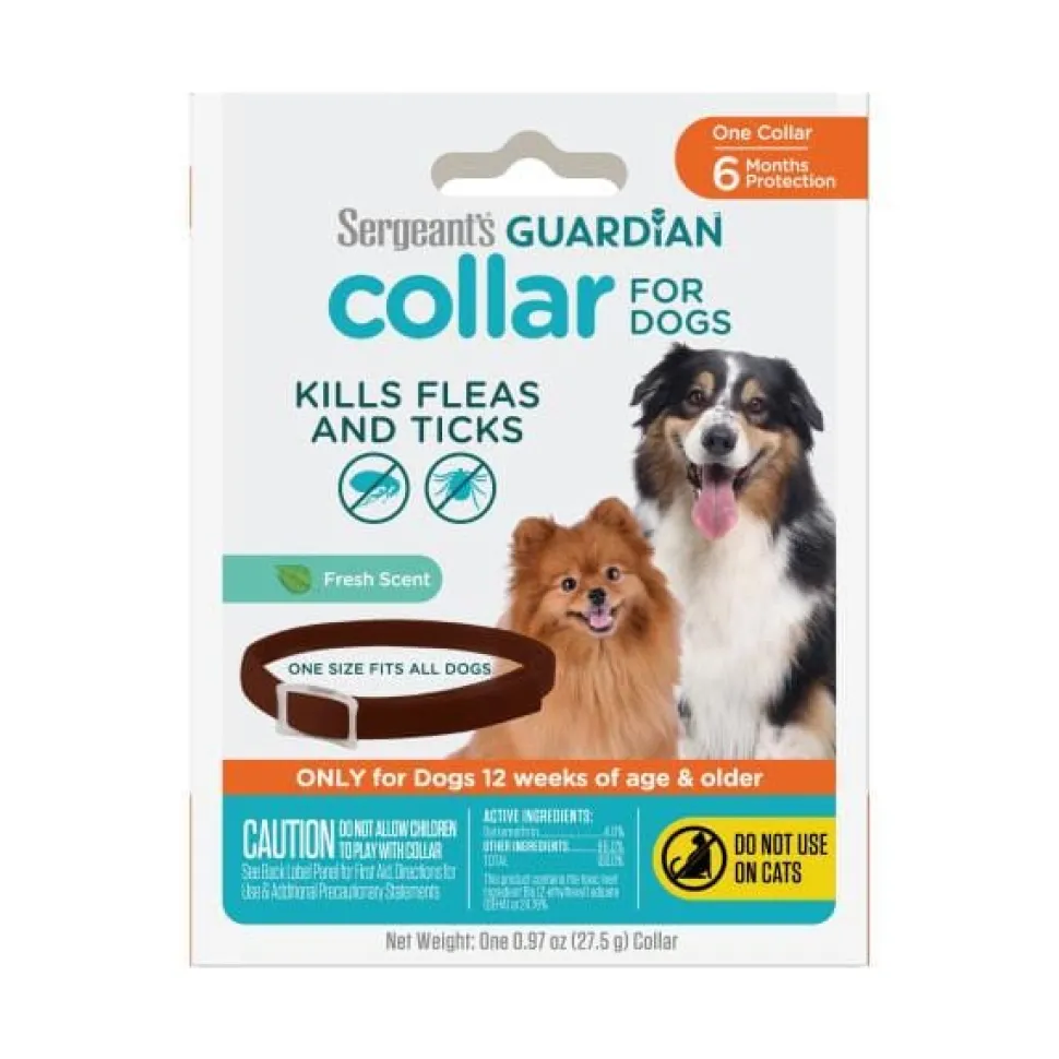 Sergeant's Guardian Flea & Tick Collar for Dogs