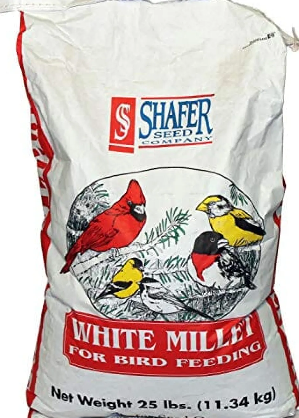 Shafer Generic White Millet Wild Bird Food Millet - 25 Lbs