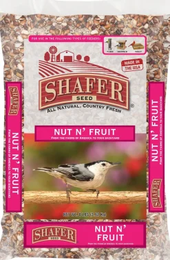Shafer Nut N' Fruit Wild Bird Food Seed Mix - 8 Lbs