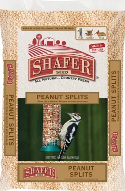 Shafer Peanut Splits Wild Bird Food - 20 Lbs
