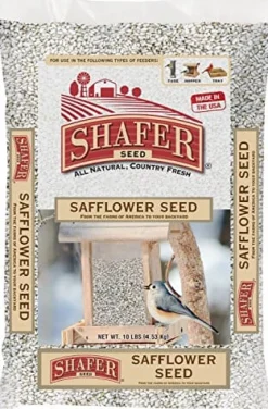 Shafer Safflower Seed Wild Bird Food - 20 Lbs