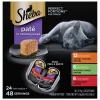Sheba Perfect Portions Pate Chicken/Beef/Turkey Twin Multi-Pack Wet Cat Food - 2.65 oz - Case of 24