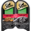 Sheba Perfect Portions Twin Pack Cuts Chicken & Beef with Vegetables Wet Cat Food - 2.64 oz - Case of 24