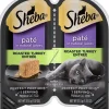Sheba Premium Pate Twin Pack Turkey Entrée Wet Cat Food - 2.65 oz - Case of 24