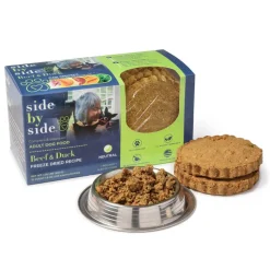 Side By Side Freeze Dried Neutral Beef & Duck Recipe Neutral Recipe Dry Dog Food