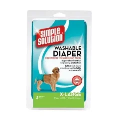 Simple Solution Washable Female Dog Diaper - Extra Large