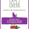Simply 4 Ingredients SA-SHI Tuna & Sardines Wet Cat Food - 1.76 oz - Case of 8