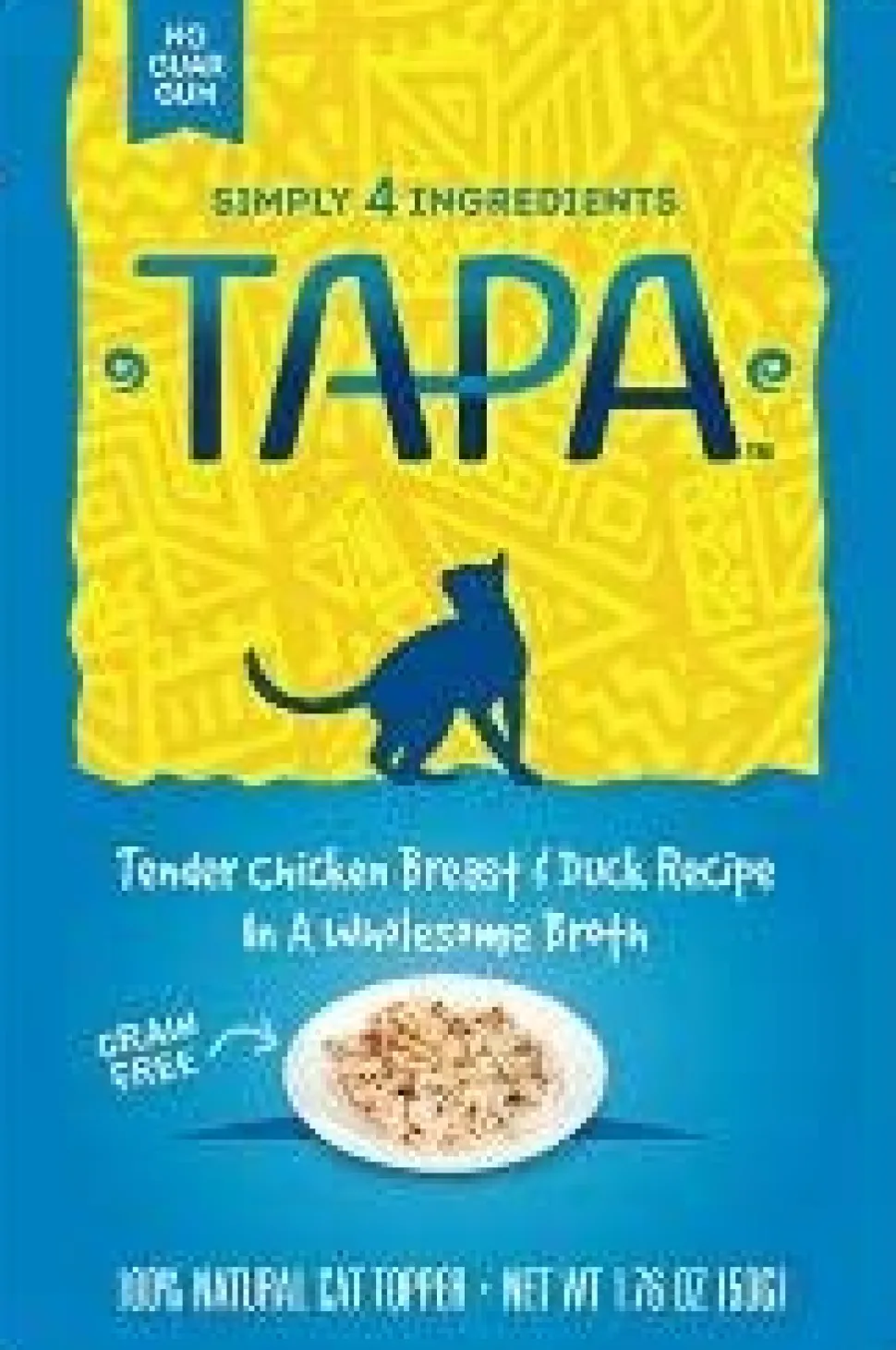 Simply 4 Ingredients Tapa Chicken & Duck Wet Cat Food - 1.76 oz - Case of 8