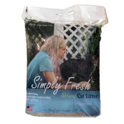 Simply Fresh Natural Clumping Cat Litter - 33 Lbs