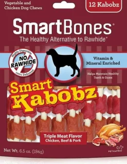 Smartbones Smartsticks Dog Dental and Hard Chews - Bacon/Cheese - 10 Pack
