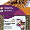 SmartyKat Super Scratcher Single Wide Corrugate with Catnip - Brown