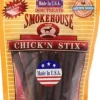 Smokehouse USA Chick'N Stix Natural Dog Chews - Chicken - 8 Oz