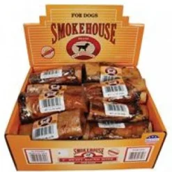 Smokehouse USA Meaty Round Bones Natural Dog Chews - 5 In - 16 Pack