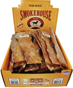 Smokehouse USA Prime Slice Tendons Natural Dog Chews - Beef - 10 - 12 In - 20 Pack