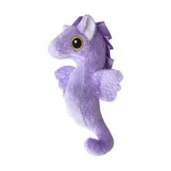 Snugarooz Baby Shelly the Seahorse Squeak and Crinkle Plush Dog Toy