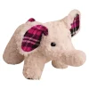 Snugarooz Ella The Elephant Squeak and Crinkle Plush Dog Toy - 11" Inches
