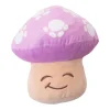 Snugarooz Magic The Mushroom Squeak and Crinkle Plush Dog Toy - 8" Inches
