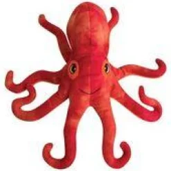 Snugarooz Olivia The Octopus Squeak and Plush Dog Toy - 11" Inches