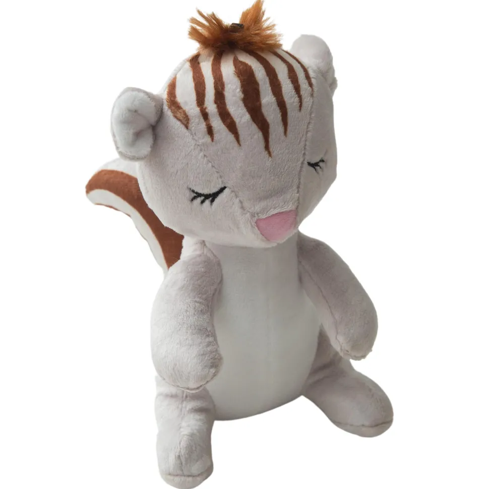 Snugarooz Shea The Squirrel Squeak and Crinkle Plush Dog Toy