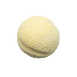 Snugarooz Sky Bounce Ballz Fetch and Toss Ball Dog Toy - Yellow - 3" Inches