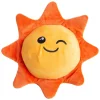 Snugarooz Sweet Sunshine Squeak and Crinkle Plush Dog Toy - 8" Inches