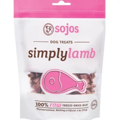 Sojos Freeze-Dried Dog Treats Simple Treat Lamb - 4 Oz