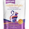 Solid Gold Holistic Delights Grain-Free Creamy Bisque Tuna and Coconut Puree Wet Cat Food Pouch - 3 Oz - Case of 24