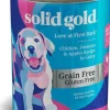 Solid Gold Love at First Bark Grain-Free Chicken Potato and Apple in Gravy Puppy Canned Dog Food - 13.2 Oz - Case of 6