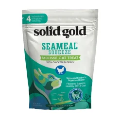 Solid Gold Seameal Squeeze Chicken Grain-Free Cat Treat