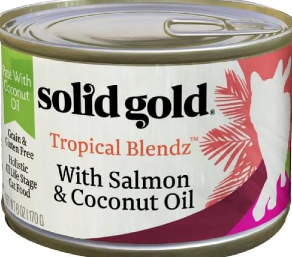 Solid Gold Tropical Blendz Grain Free Pate with Salmon & Coconut Oil Canned Cat Food