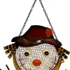 Songbird Essentials Mesh Scarecrow Wild Bird Feeder - Tan/Yellow - 5 Cup Cap