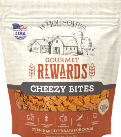 Sportmix Wholesomes Small Dog Biscuits Cheezy Bites - 3 lbs