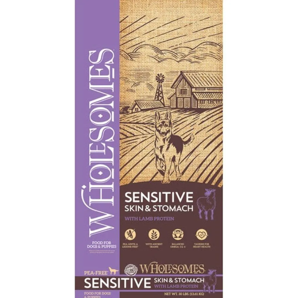 Sportmix Wholesomes Small Dog Sensitive Skin and Stomach Lamb - 30 lbs